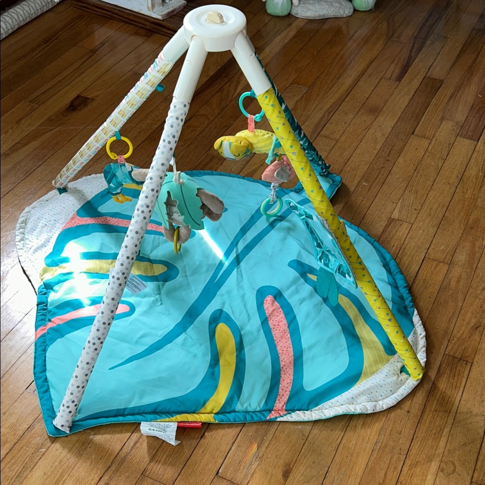 Colorful Baby Play Gym with Hanging Toys